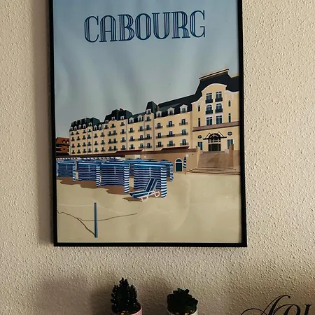 Grande Terrasse 300m Parking Prive 4 Pers Apartmán Cabourg