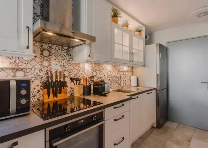 Grande Terrasse 300M Plage Parking Prive 4 Pers * 꺄부흐