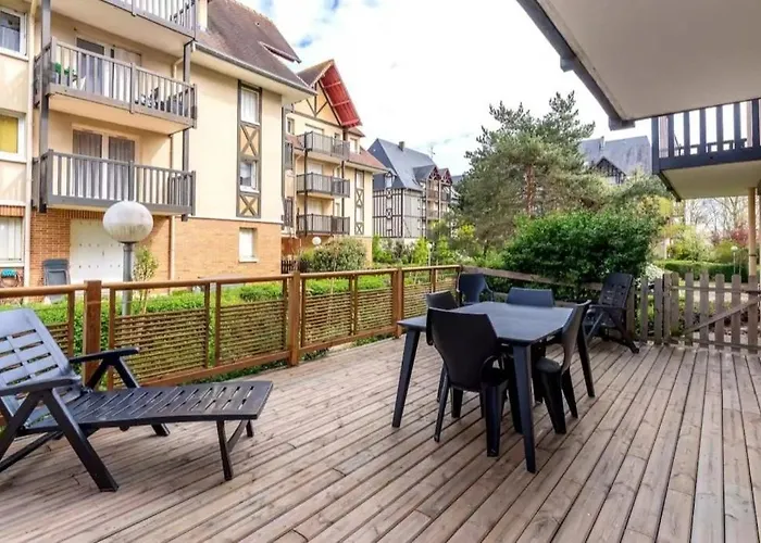 Grande Terrasse 300M Plage Parking Prive 4 Pers 꺄부흐