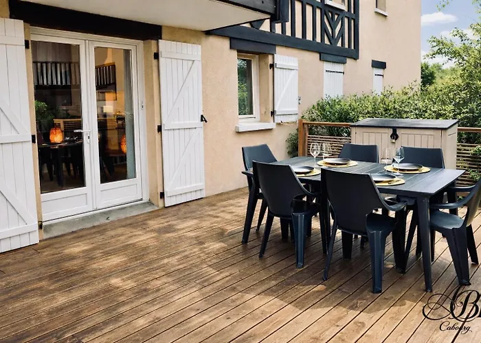 Grande Terrasse 300m Parking Prive 4 Pers Cabourg