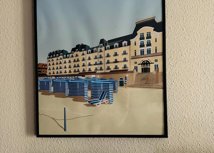 Grande Terrasse 300m Parking Prive 4 Pers Apartment Cabourg